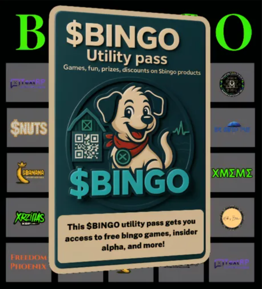 $Bingo Monthly Utility Passes
